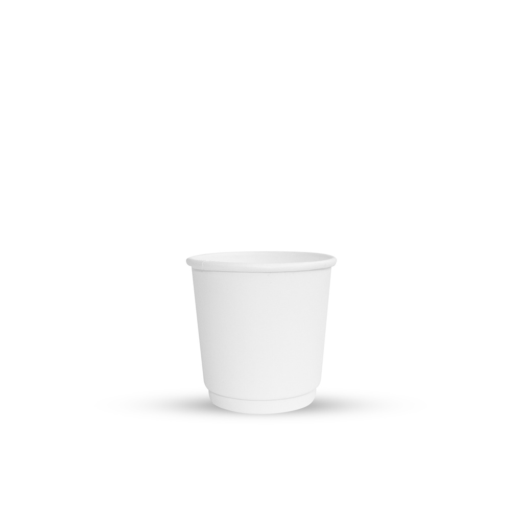 Double wall paper cup 4 Oz (no printed)