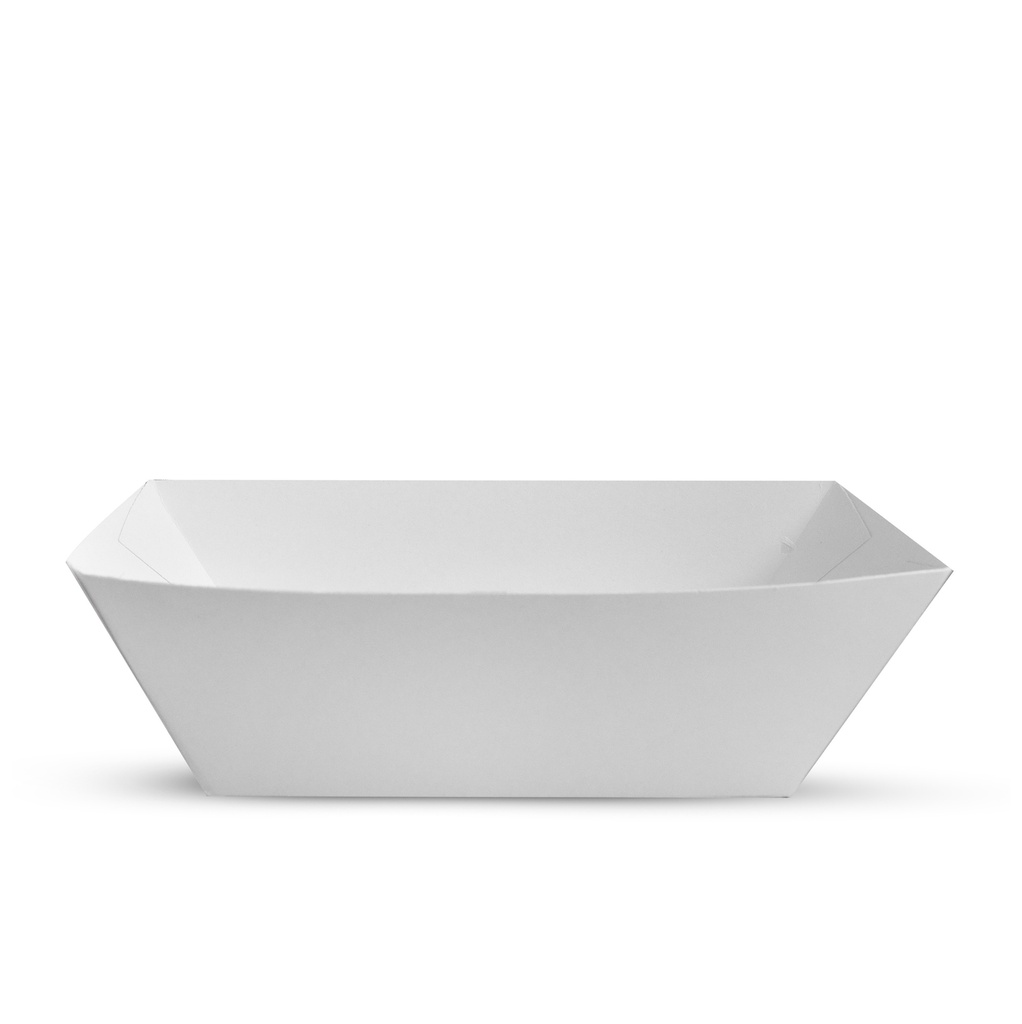 Boat paper food tray (no printed)