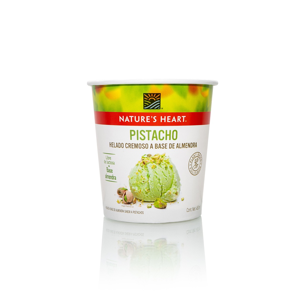 1/2 Lt Nature’S Hearts Pistachio Paper Container