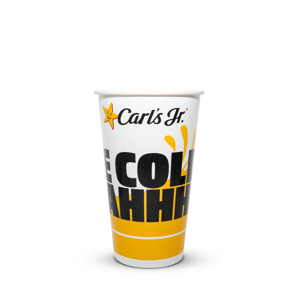 Vaso Bebida Fría 16 Oz - Carls Jr