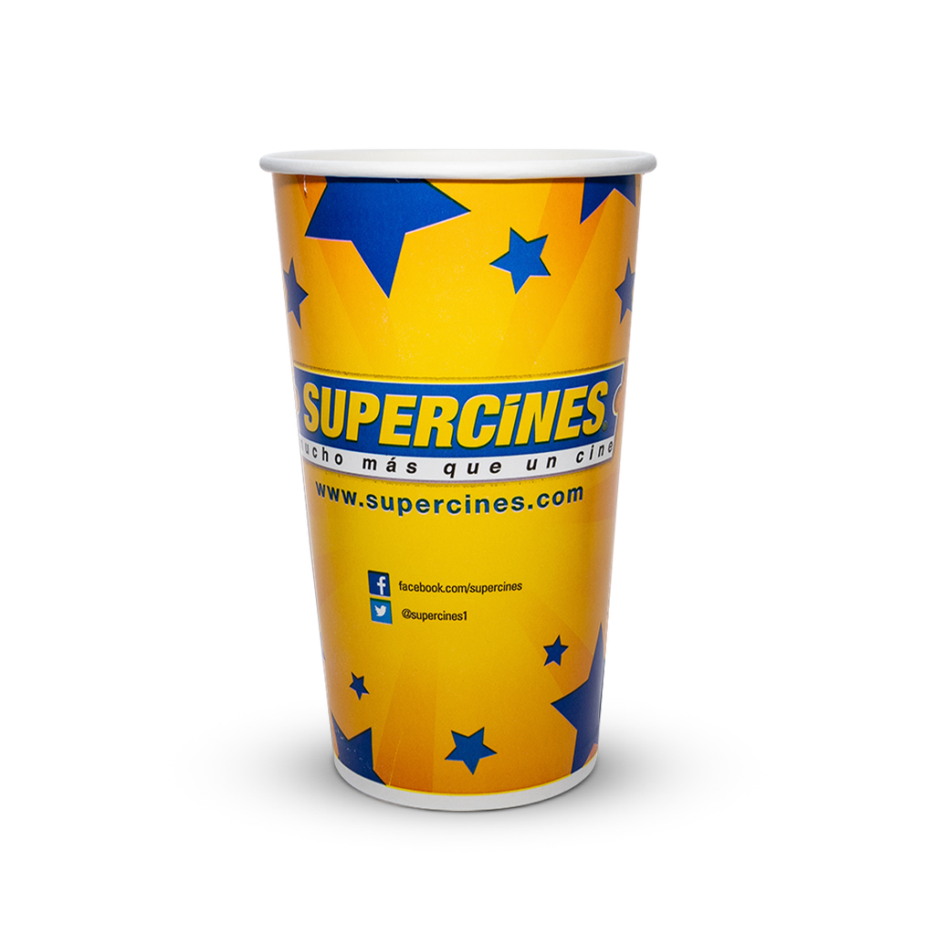 Vaso Bebida Fría 32 Oz Supercines