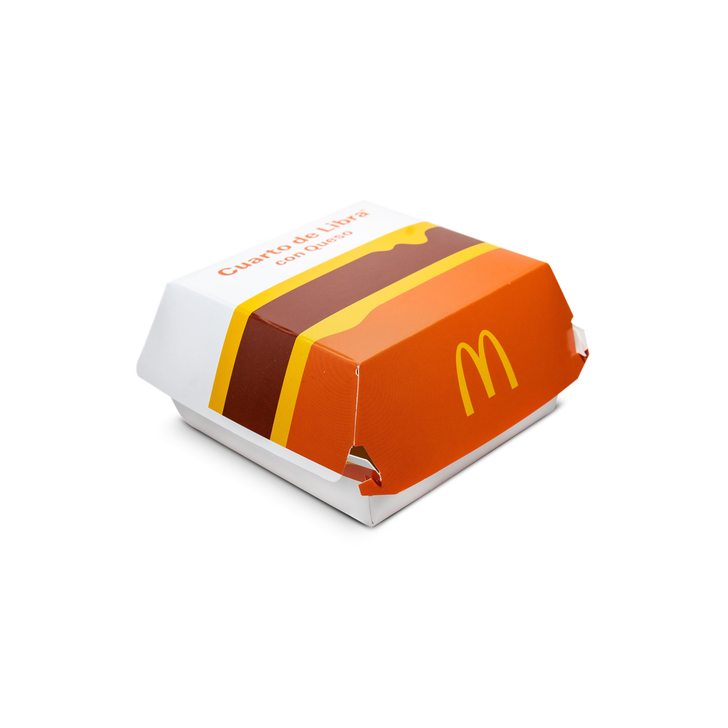 Caja 1/4 De Libra Con Queso - Mcdonald's