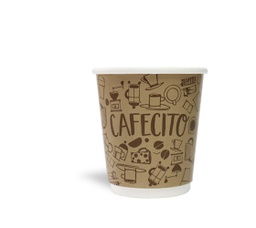 Vaso Doble Pared 9 Oz - Cafecito